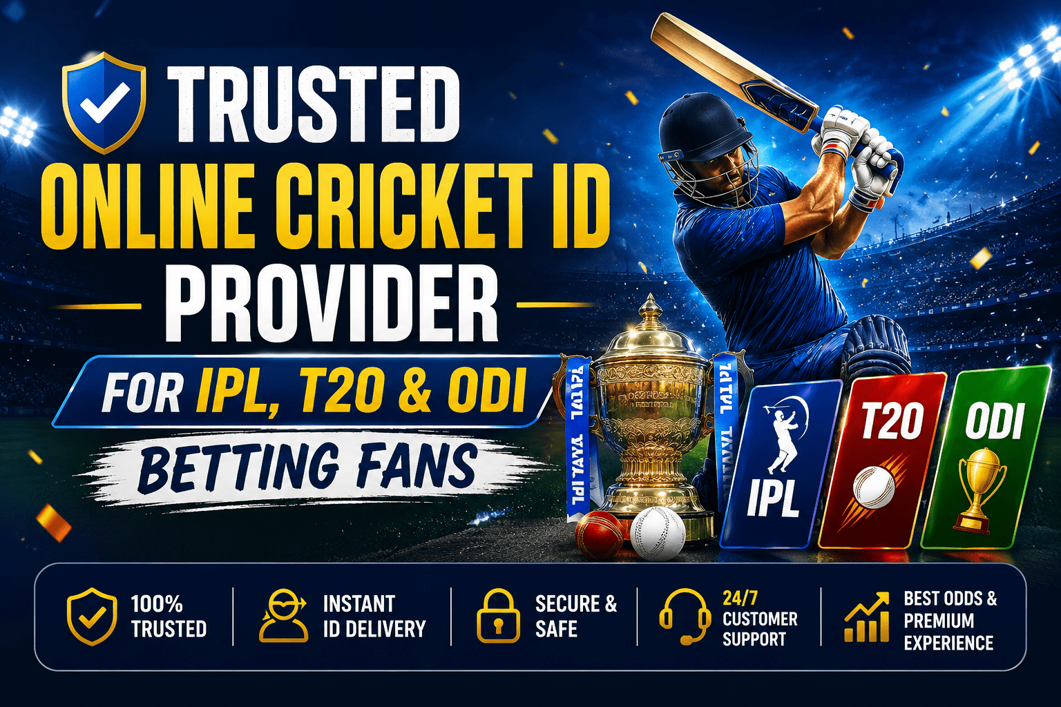 Trusted online cricket ID provider