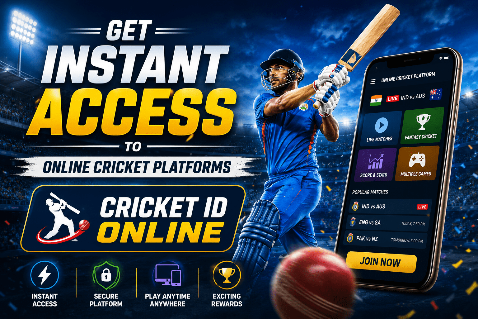 Cricket ID Online