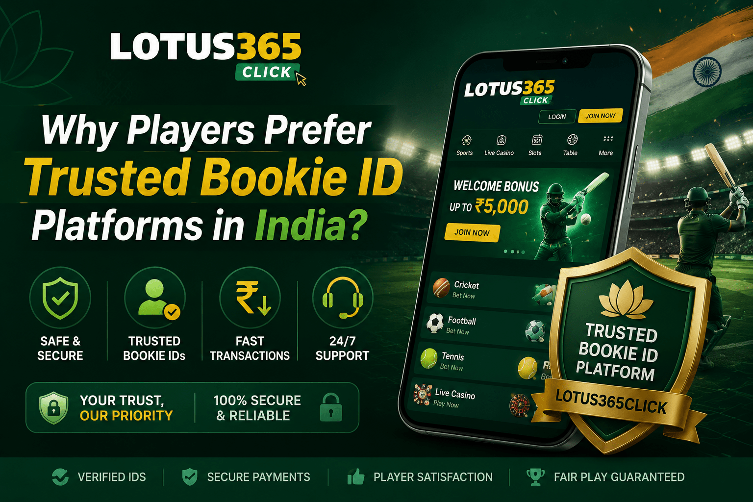 Bookie ID