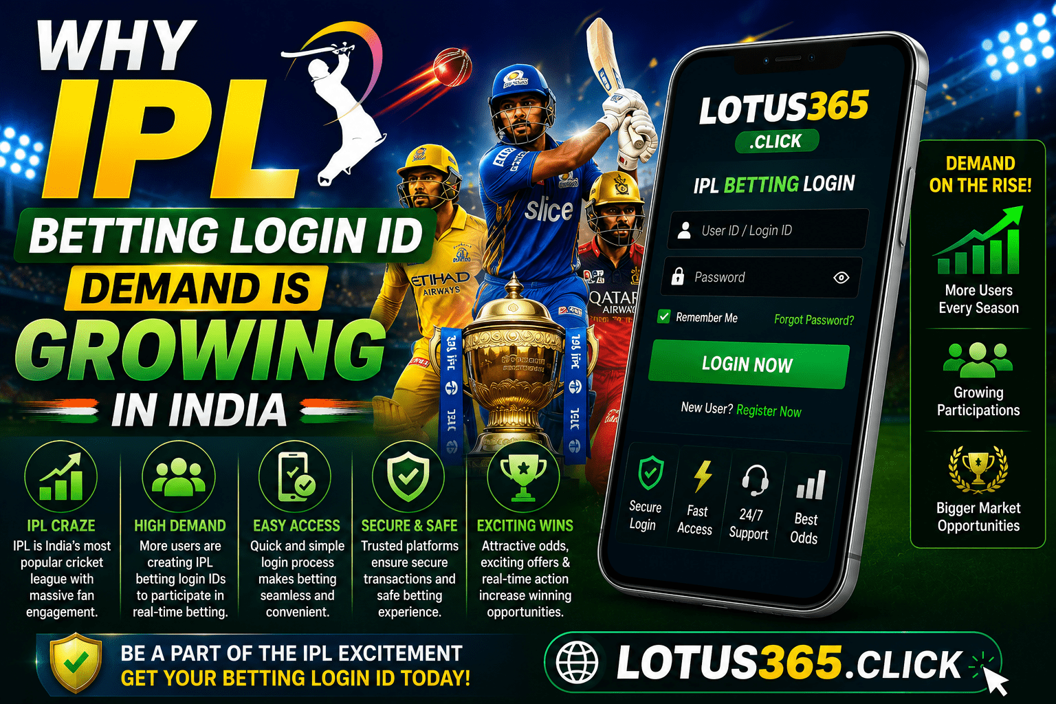 IPL Betting Login ID