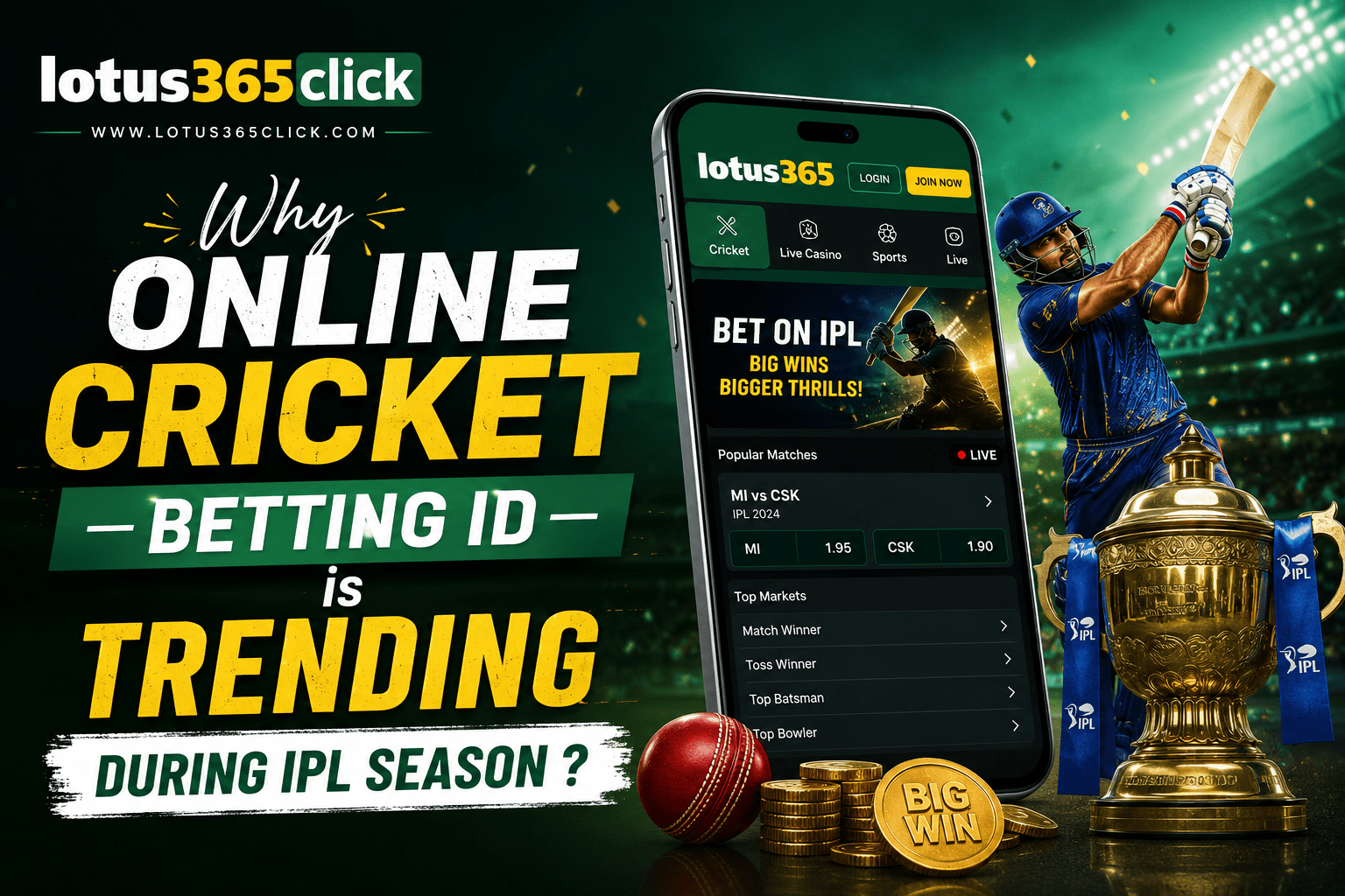 Online Cricket Betting ID