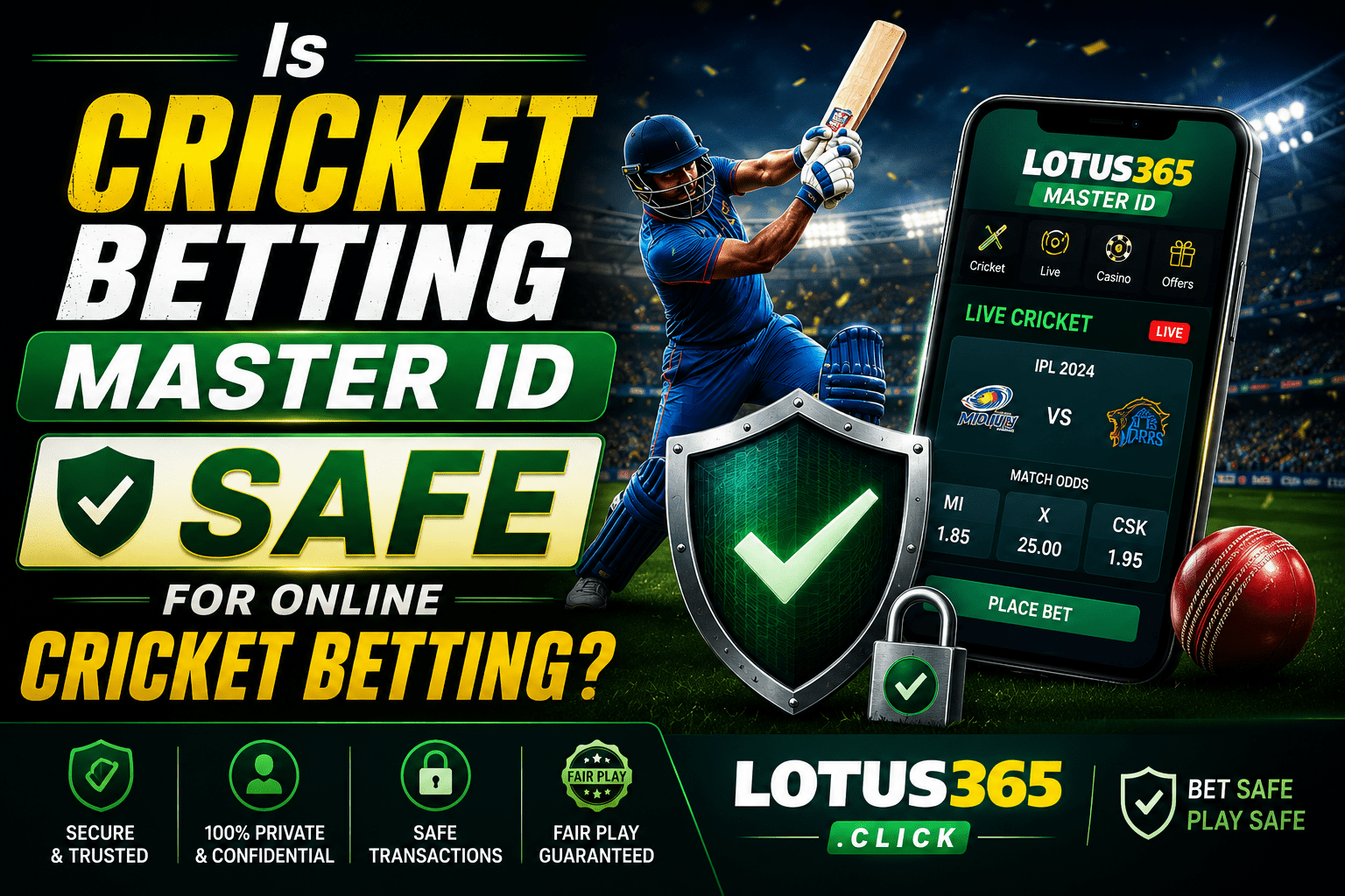 Cricket Betting Master ID