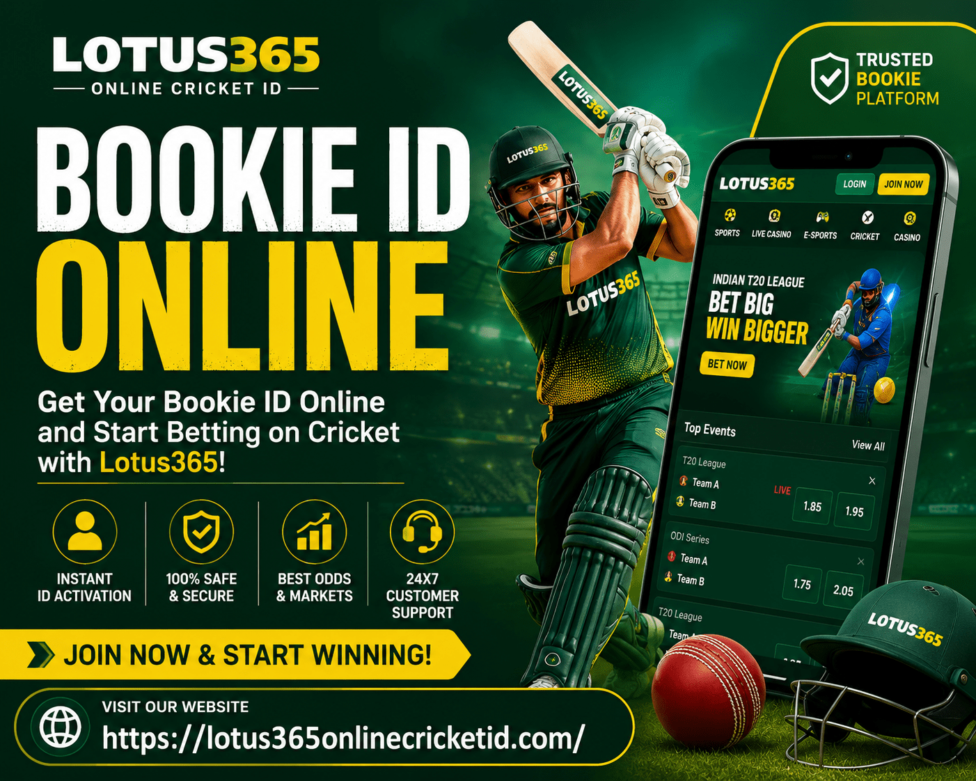 Bookie ID Online