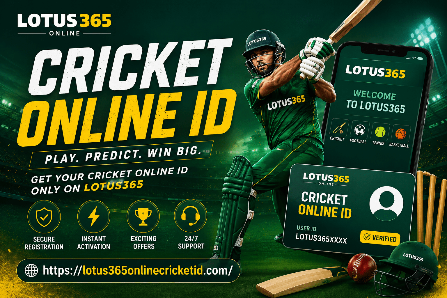 Cricket Online ID