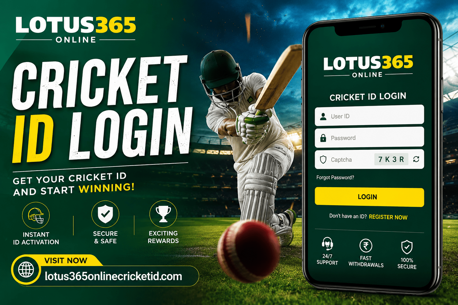 Cricket ID Login