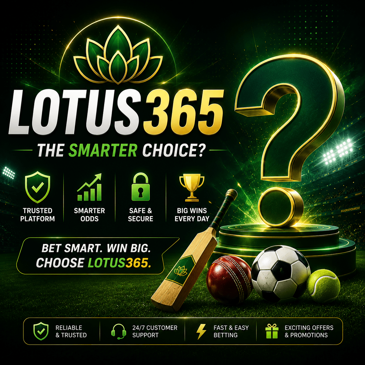 Lotus365: bet smart, win big