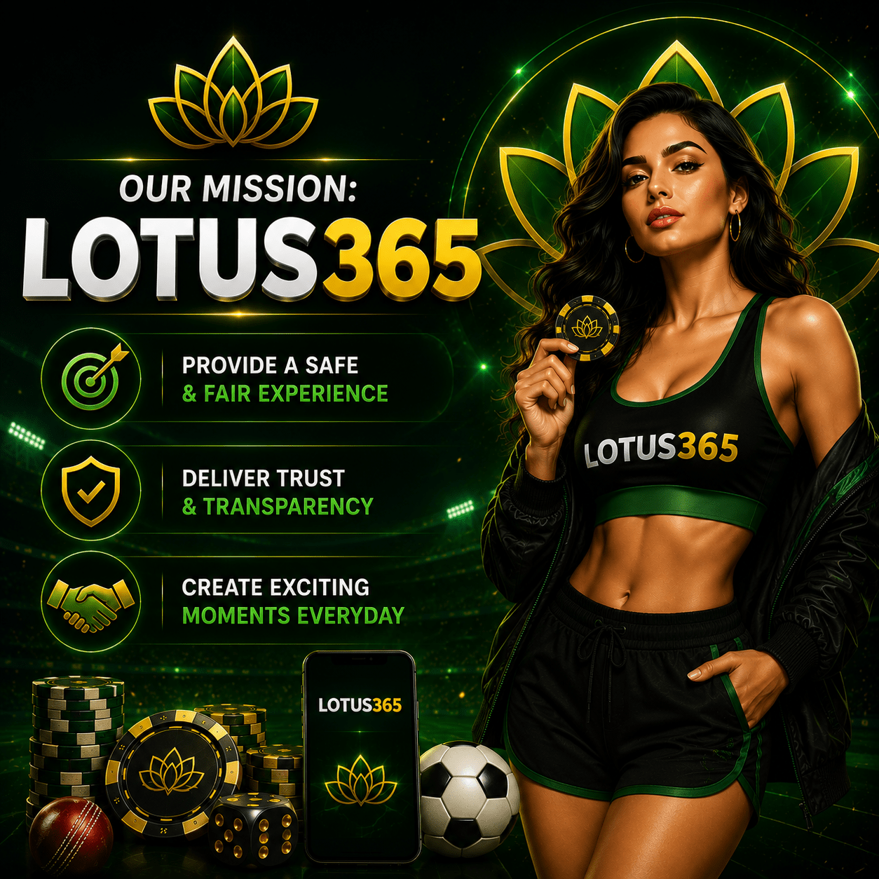 Our Mission:lotus365