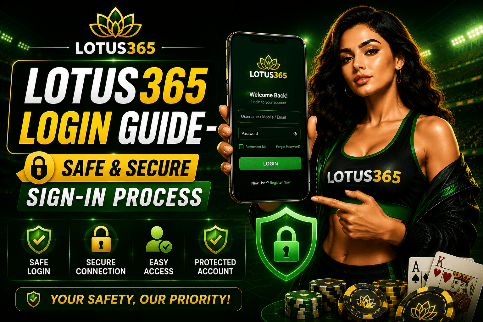 Lotus365 secure login