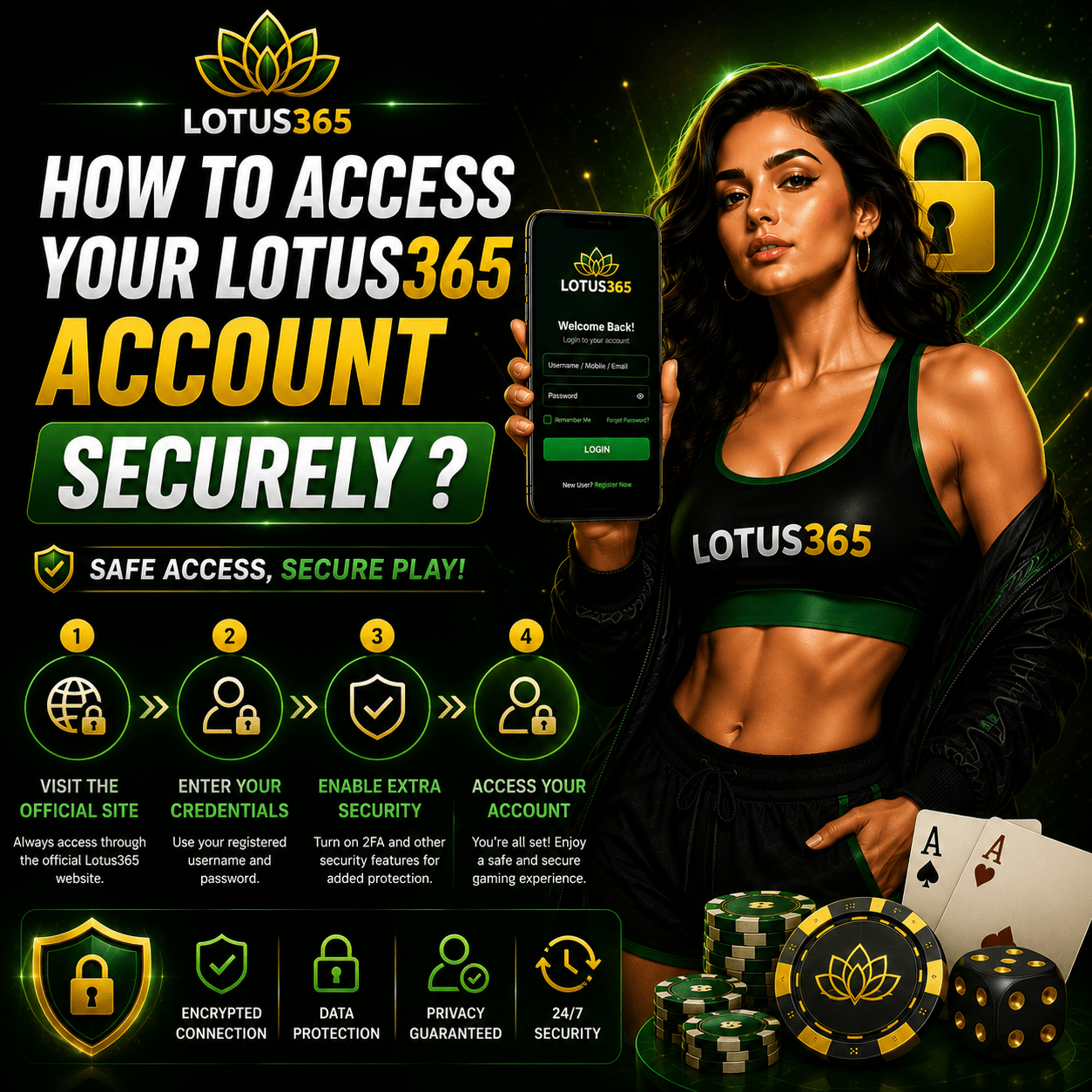 How to Access Your Lotus365 Account Securely