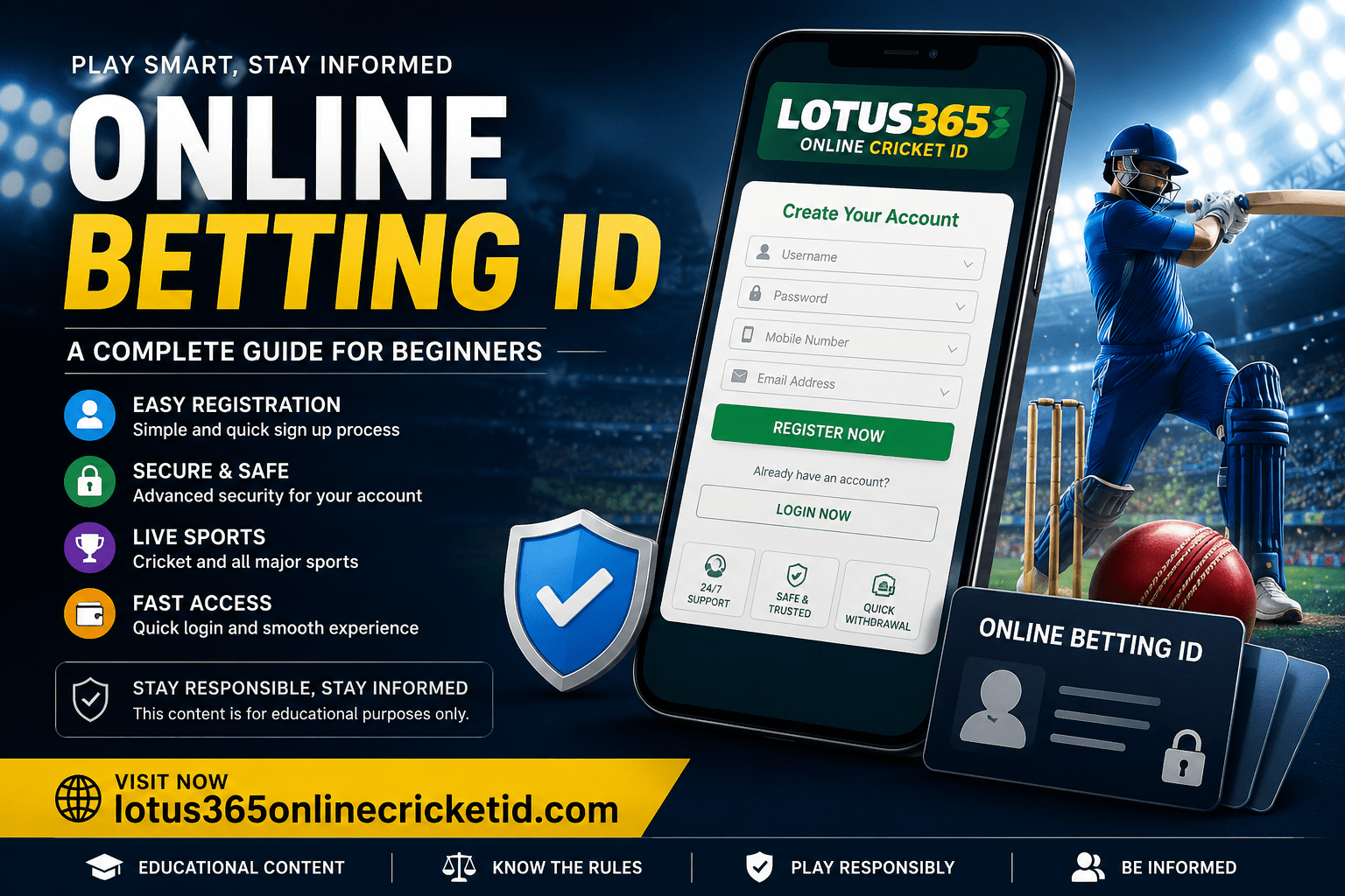 online betting id