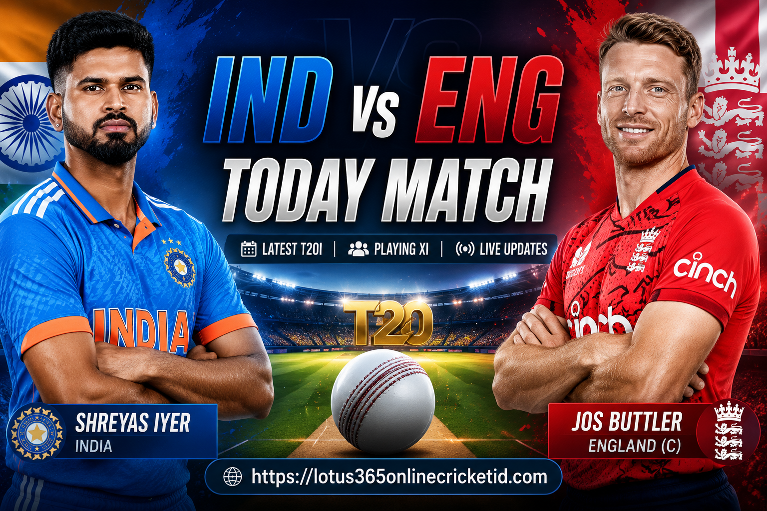 IND vs ENG Today Match
