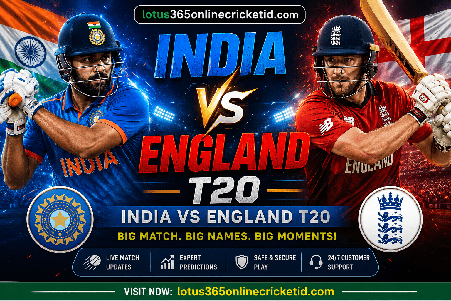 india versus england t20